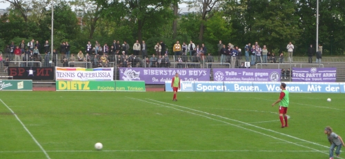 Block E gegen Ludwigsfelde